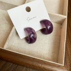101# Silver Needle-Purple-C-Shaped