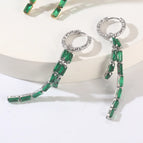 Steel Color / Green Glass Zirconium