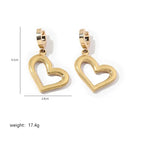 Gold / Hollow Big Heart