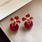 55#Silver Needle-Red-Flower