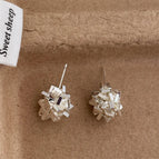 Silver Square Woven Ball