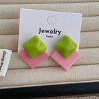 Green and Pink 3.2 * 2.7cm