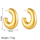 Large Hollow G Gold