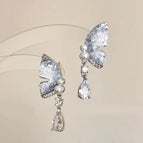 Blue Butterfly Studs