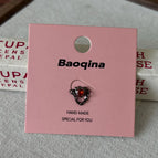 A379 Ruby Love Necklace