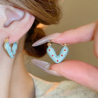 17#Earrings-Blue (Love)