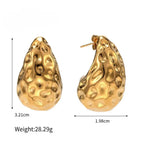 Gold Polka Dot Grain Water Drop