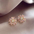 23#Silver Needle-Pink Flowers
