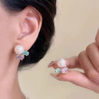 Sweet pearl earrings