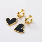 Gold / Heart Black