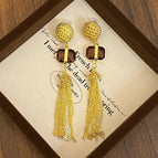 12# Multiple Tassel Earrings (Aa2721)
