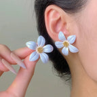 Dopamine Summer Flower Stud Earrings ~ 10403