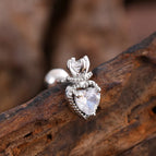 3146 Silver / Ear Studs
