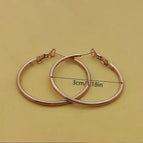 Rose Gold / 30mm Pair