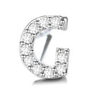 Letter Earrings G (Single Piece)