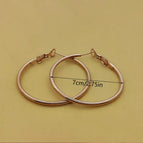 Rose Gold / 70mm Pair
