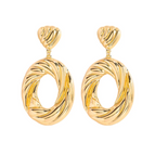 Gold Hoop Earrings