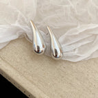 Steel needle-Silver-Water Drop