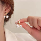 Pearl earrings