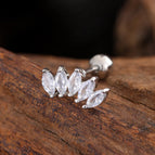 3255 Silver / Ear Studs