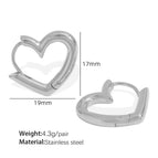 Eh801 Silver Earrings