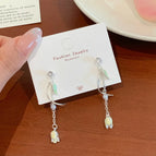 Yjxw2 light green tulip tassel