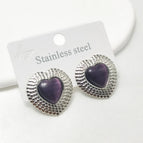 Dark Purple Silver
