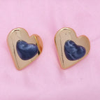 Blue Gold Heart