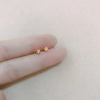 Small Flower【Gold/1.3*1.1cm】