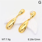 29 * 12mm / Gold / 1 Pair/Package
