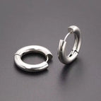 5.0 * 10mm Steel Color Ear Clip MS-028