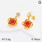 16mm / Gold / 1 Pair/Package