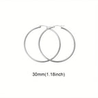 Silver / 30mm Pair
