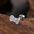 3268 Silver / Ear Studs
