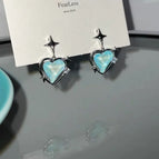 Blue loving heart