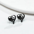 Black with musical notes