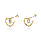 Heart-Shaped Coil Gold
