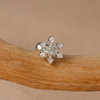 Y20437-9-Silver-White diamond-1pc