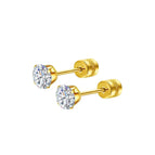 Gold / 6mm Pair