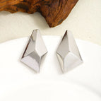 Silver Geometric Style