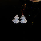 113# Silver Needle-Silver Fan-Shaped