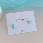 Bkw015 Blue Starfish Conch