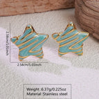 One Size / Multicolor-Golden Yellow / Blue