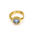 Golden, round Lake Blue Diamond