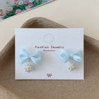 Byh6 Pearl Blue Bow Tie