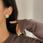 Acrylic flower earrings