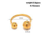 One Size / 4 Gold / QJ0441