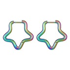 N Five-Pointed Star Color