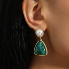 8#Pearl emerald