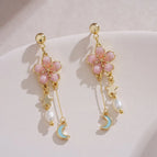 Pink Ear Studs 10